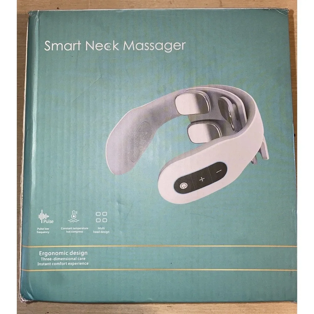 JT-88 Smart Neck Massager | Heating Intelligent Neck Vibration EMS Pulse NIB